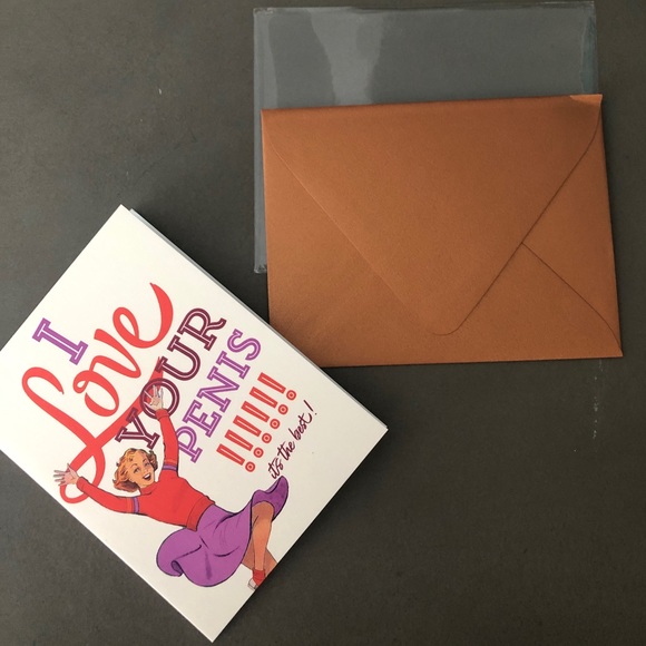 “I Love your penis” Greeting Cards - Picture 9 of 9